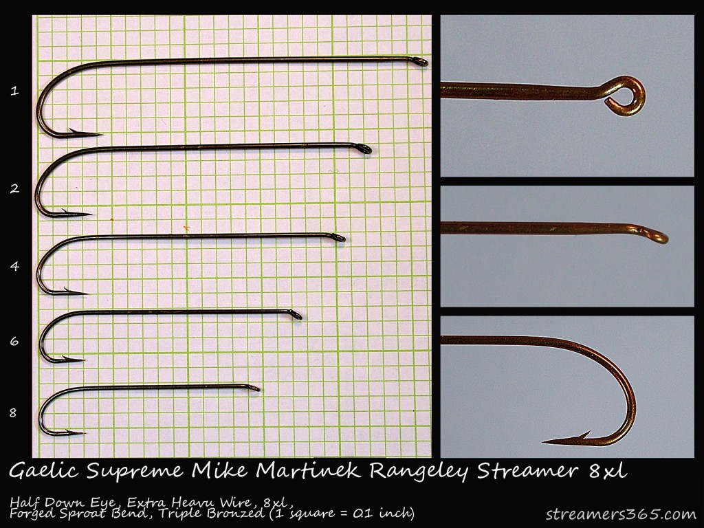 Gaelic Supreme Mike Martinek Rangeley Streamer 8xl Hook Profile Gaelic Supreme Mike Martinek Rangeley Streamer 8xl Hook Profile