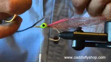Video thumb for Open water Chinook Clouser Minnow