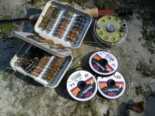 User submitted picture: Flyfishing gear for trout...