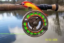 User submitted picture: trying out a new pike fly...