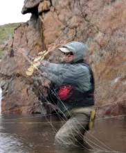 User submitted picture: Two hand casting in the L...